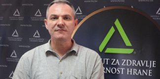 dr. Alis Kozica, načelnik Službe za epidemiologiju i higijenu u Institutu za zdravlje i sigurnost hrane (INZ) Zenica